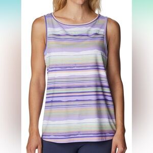 Columbia Women's Chill River Tank Top, Moisture Wicking,Sun Protection